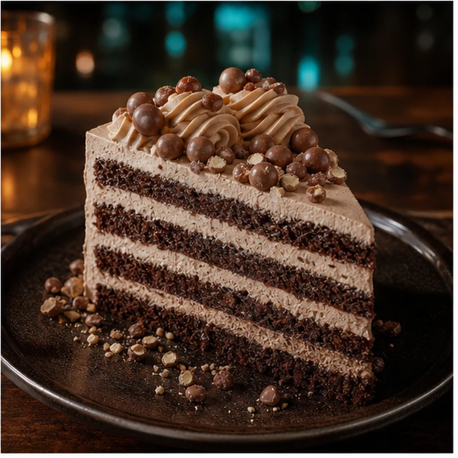 Malted Lake-Effect Cake