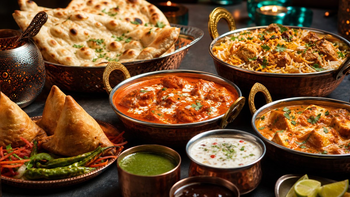 Curry Current featured dishes