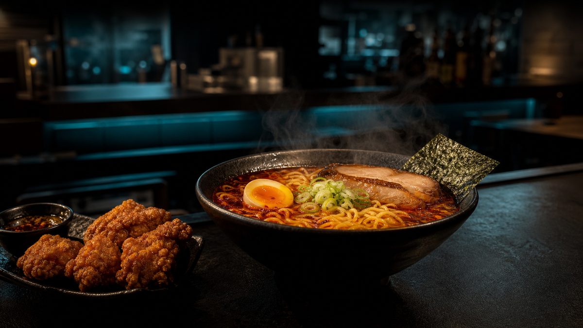 Neon Noodle featured dishes
