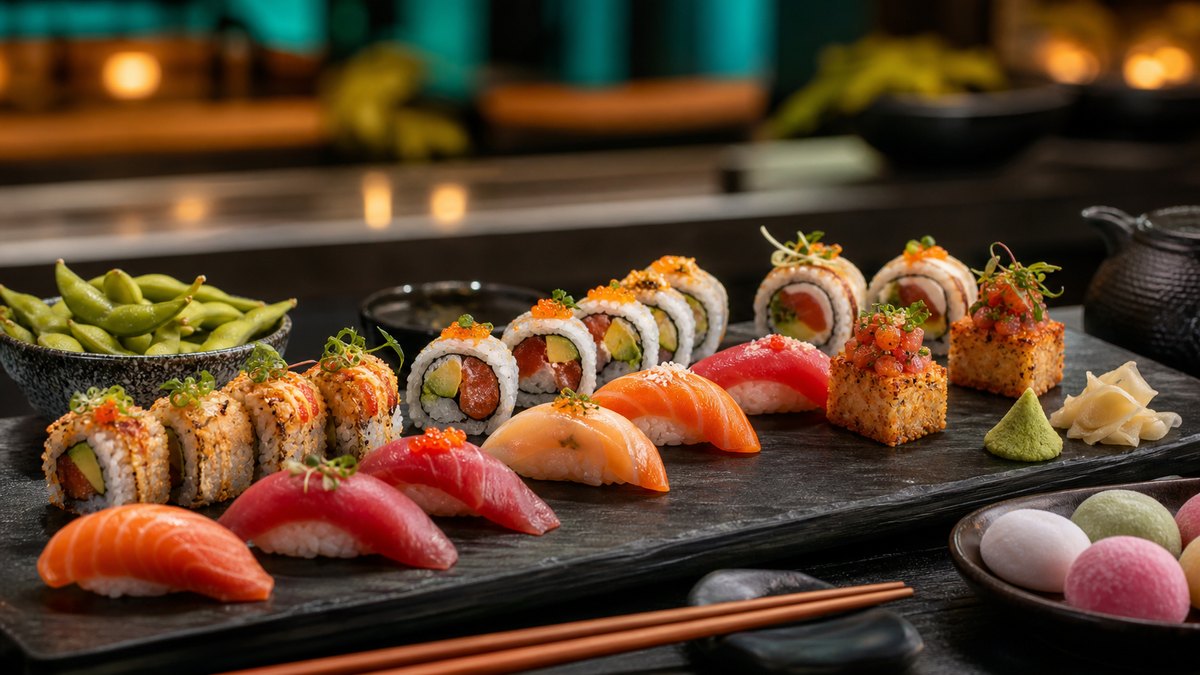 Sushi Sequence featured dishes